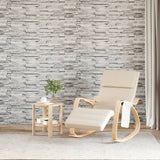 Vidaxx Wandpaneele 14 Stk. 3D 100x25 cm EPS hellgrau