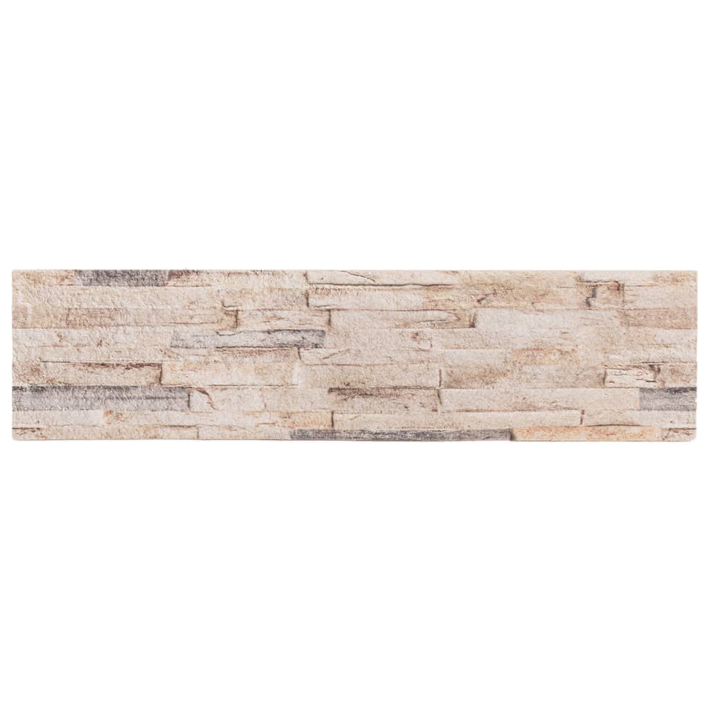 Vidaxx Wandpaneele 14 Stück 3D 100x25 cm EPS rot und weiß