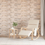 Vidaxl Wall Panels 14 St 3d 100x25 cm EPS rød og hvit