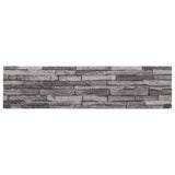 Vidaxl vægpaneler 14 ST 3D 100x25 cm EPS Anthracite -farvet