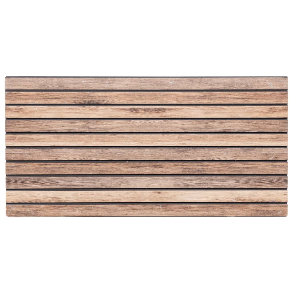 Vidaxx Wandpaneele 5 Stk. 3D 100x50 cm EPS hellbraun