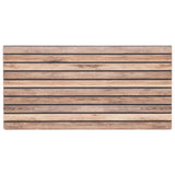 Vidaxx Wandpaneele 5 Stk. 3D 100x50 cm EPS hellbraun