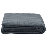 Vidaxxl Zeltteppich 4,5x2,5 m Anthrazit