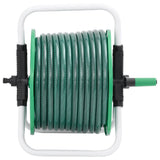 Vidaxl Schlauchtrommel mit 30 m Schlauch freistehend PVC grün
