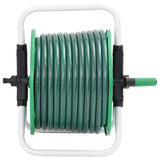 VidaXL Schlauchtrommel mit Schlauchkupplungsset 0,75 20 m freistehend PVC Grün
