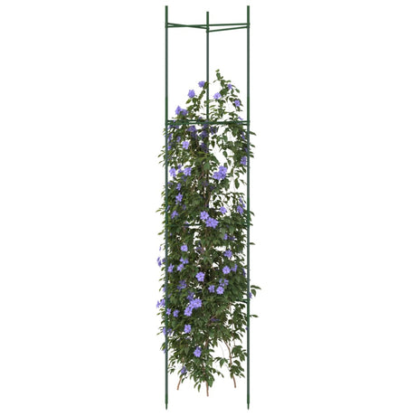Vidaxl Tomatenkäfig 8 Stück 154 cm Stahl und Polypropylen