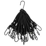 Vidaxl Spanngummi mit Haken 50 Stück 17 cm