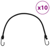 Vidaxl spanelastics s reflexní komiksy a háčky 10 kusů 59 cm