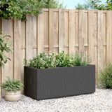 Vidaxx Pflanzgefäß 80x36x35 cm Polypropylen dunkelgrau