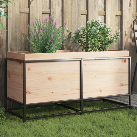 Vidaxx Pflanzgefäß 100x40x50 cm massives Kiefernholz