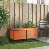 Vidaxx Pflanzgefäß 100x40x50 cm massives Kiefernholz, braun gewaschen