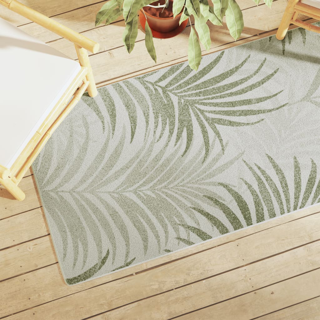 Vidaxx-Teppich für drinnen und draußen, niedriger Flor, 80 x 150 cm, mehrfarbig