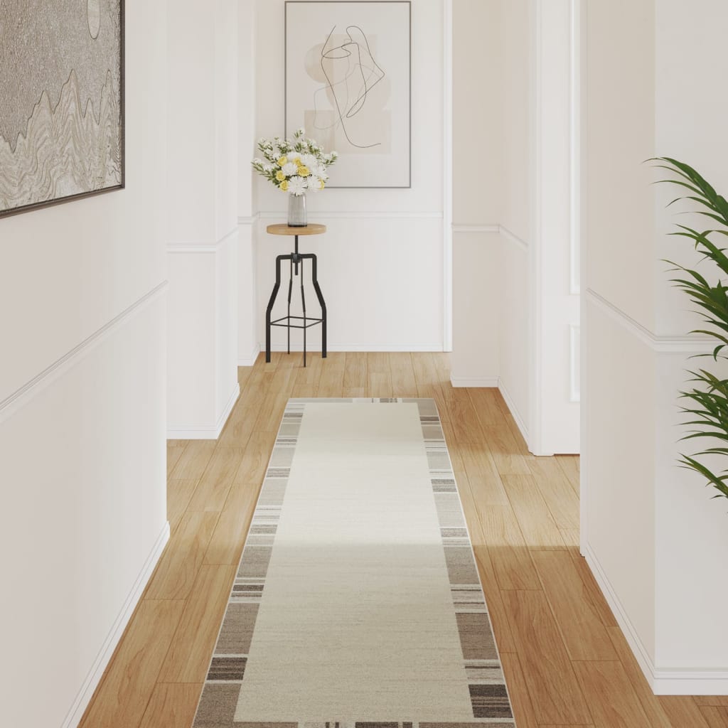 Vidaxx-Teppich für drinnen und draußen, niedriger Flor, 80 x 300 cm, mehrfarbig
