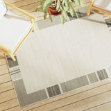 Vidaxx-Teppich für drinnen und draußen, niedriger Flor, 120 x 180 cm, mehrfarbig
