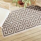 Vidaxx-Teppich für drinnen und draußen, niedriger Flor, 80 x 300 cm, mehrfarbig
