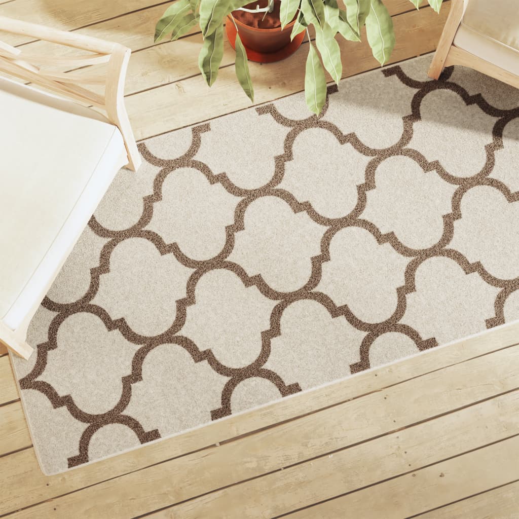 Vidaxx-Teppich für drinnen und draußen, niedriger Flor, 80 x 300 cm, mehrfarbig