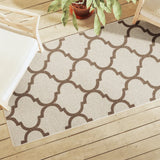 Vidaxx-Teppich für drinnen und draußen, niedriger Flor, 80 x 300 cm, mehrfarbig