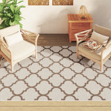 Vidaxx-Teppich für drinnen und draußen, niedriger Flor, 190 x 300 cm, mehrfarbig