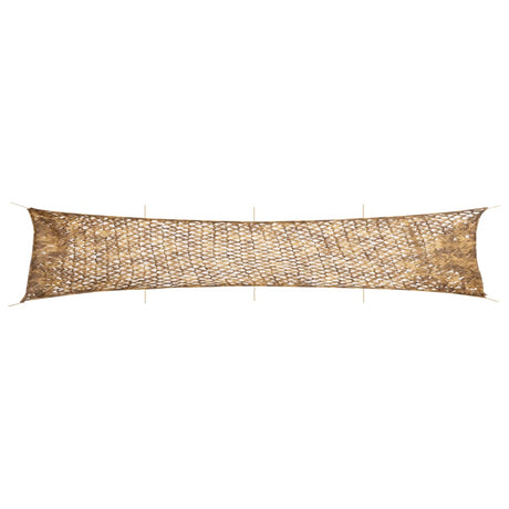 Vidaxx Tarnnetz mit Aufbewahrungstasche 844x142 cm sandfarben