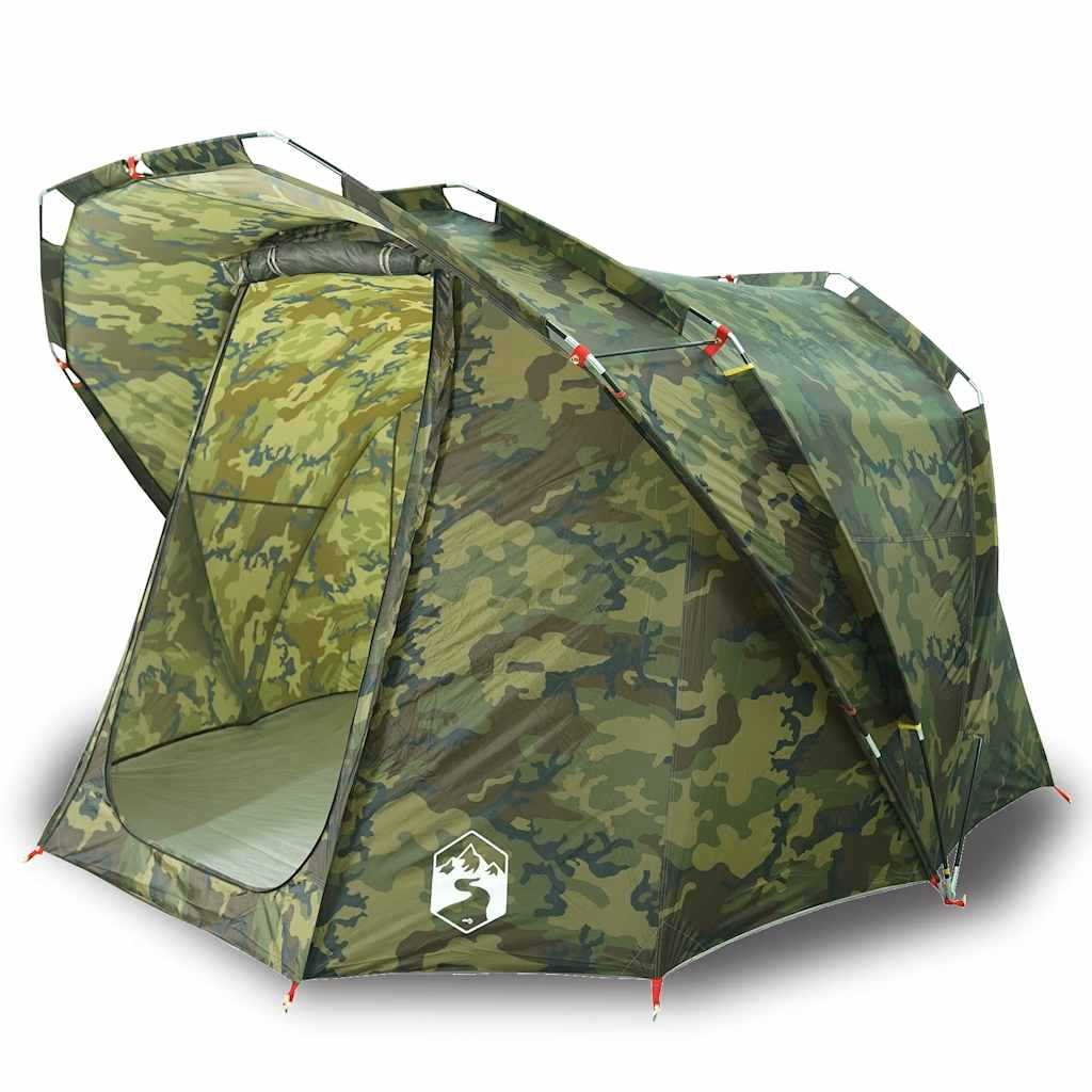 Vidaxl vistent 4-persoons waterdicht camouflage