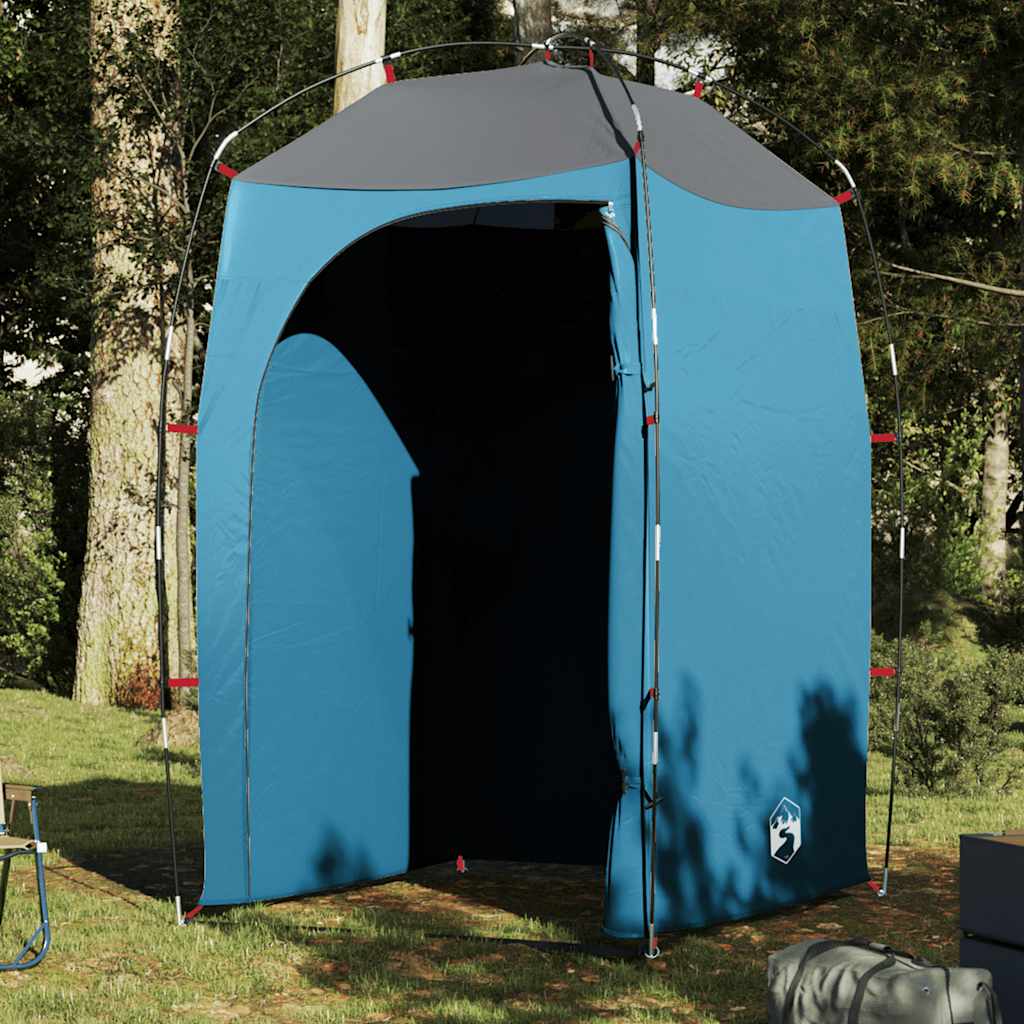 Vidaxl Shower Tent Waterproof Blue