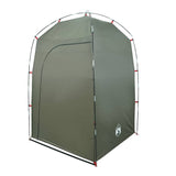 Vidaxl shower tent waterproof olive green