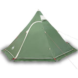 VidaXL Tipi-Zelt 5-Personen wasserdicht grün