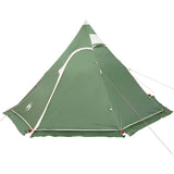 VidaXL Tipi-Zelt 5-Personen wasserdicht grün