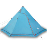VidaXL Tipi-Zelt 5-Personen wasserdicht blau