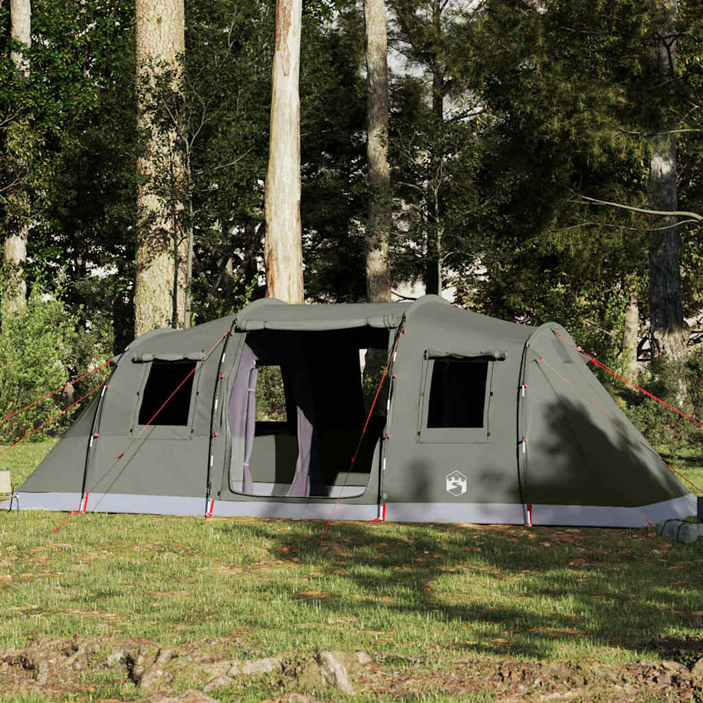 Vidaxl Tunnel Tent 6 Personne étanche à l'olive vert