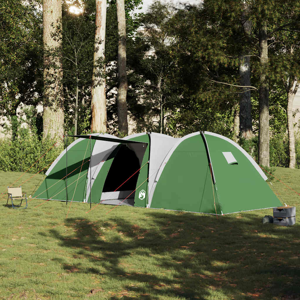 Vidaxl Dome Stan 8-Person Waterproof Green