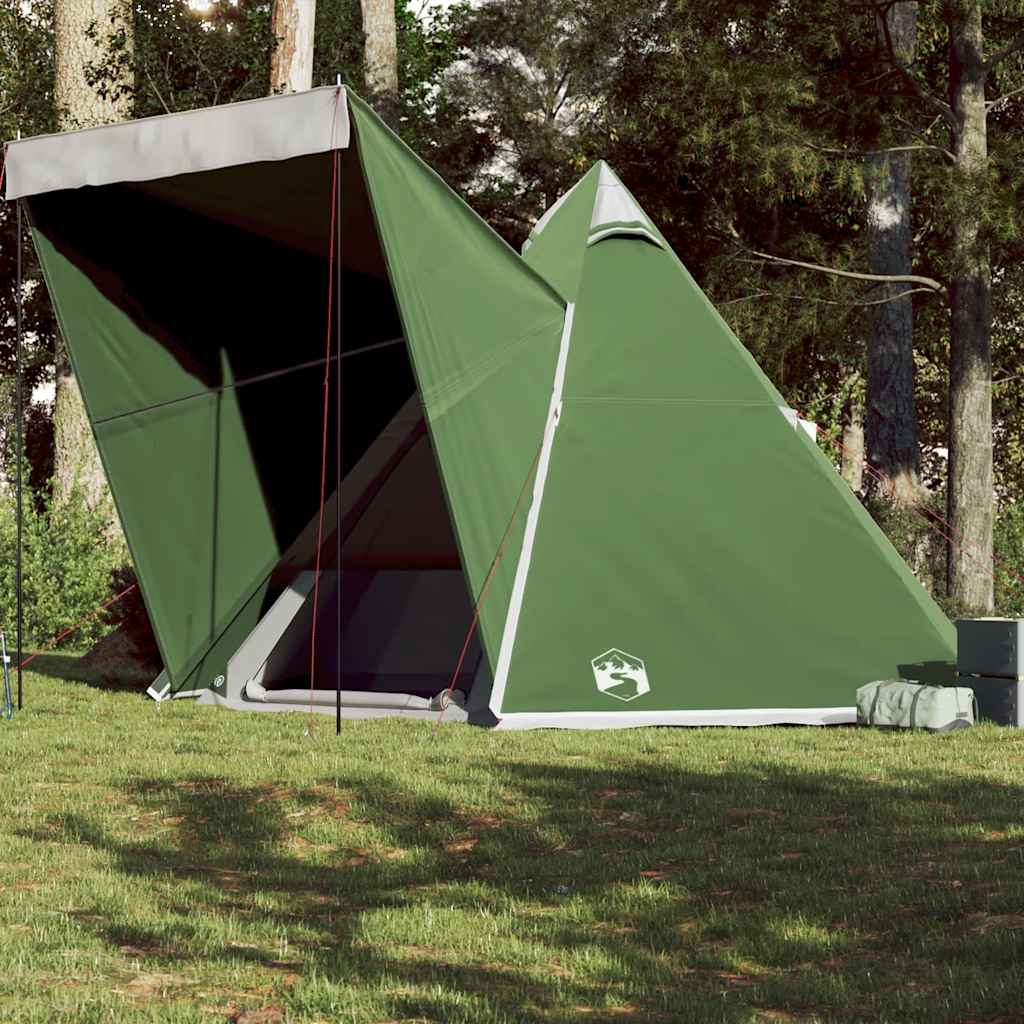 Vidaxl Green imperméable à 6 personnes tipitent à 6 personnes