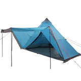 VidaXL Tipi-Zelt 6-Personen wasserdicht blau