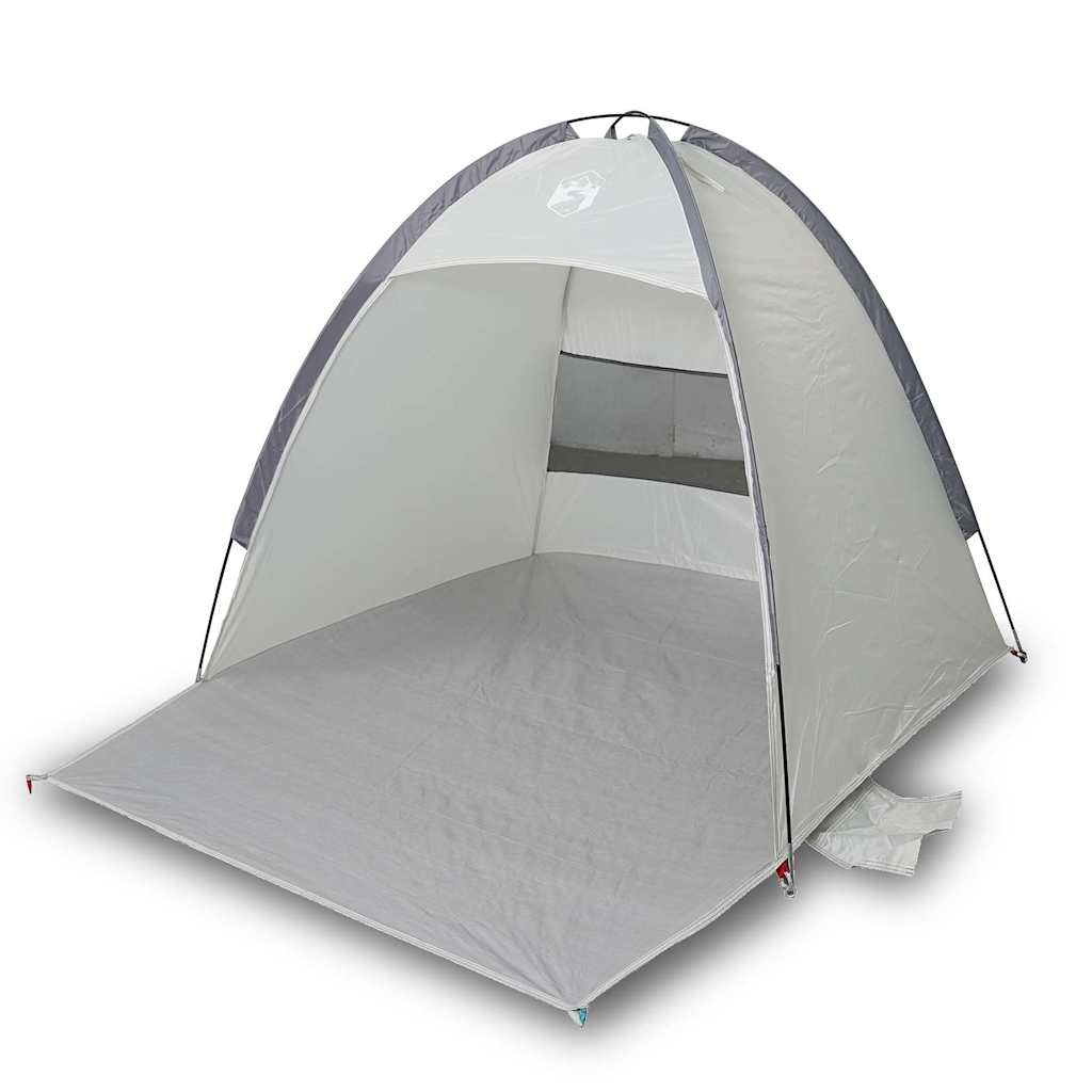 Vidaxl Beach Tent 3 persone impermeabili grigio