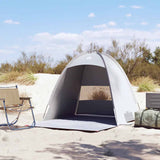 Vidaxl Beach Tent 3 persone impermeabili grigio