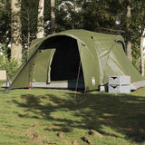 Vidaxl Dome tent 6-person waterproof olive green