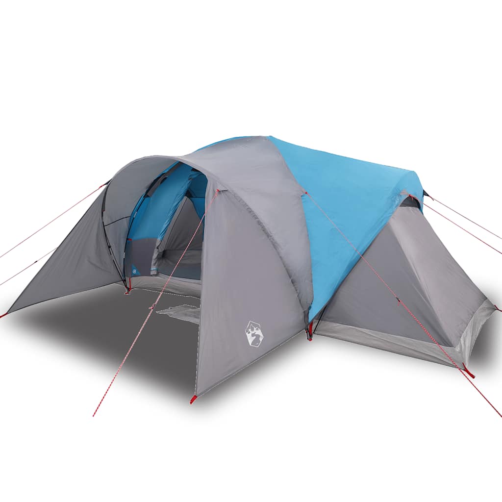 Vidaxl Dome Tent Blue impermeable de 6 personas