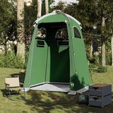 Vidaxl Shower Tent Waterproof Green