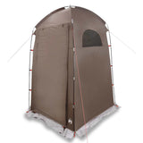 Vidaxl Shower Tent Waterproof Brown