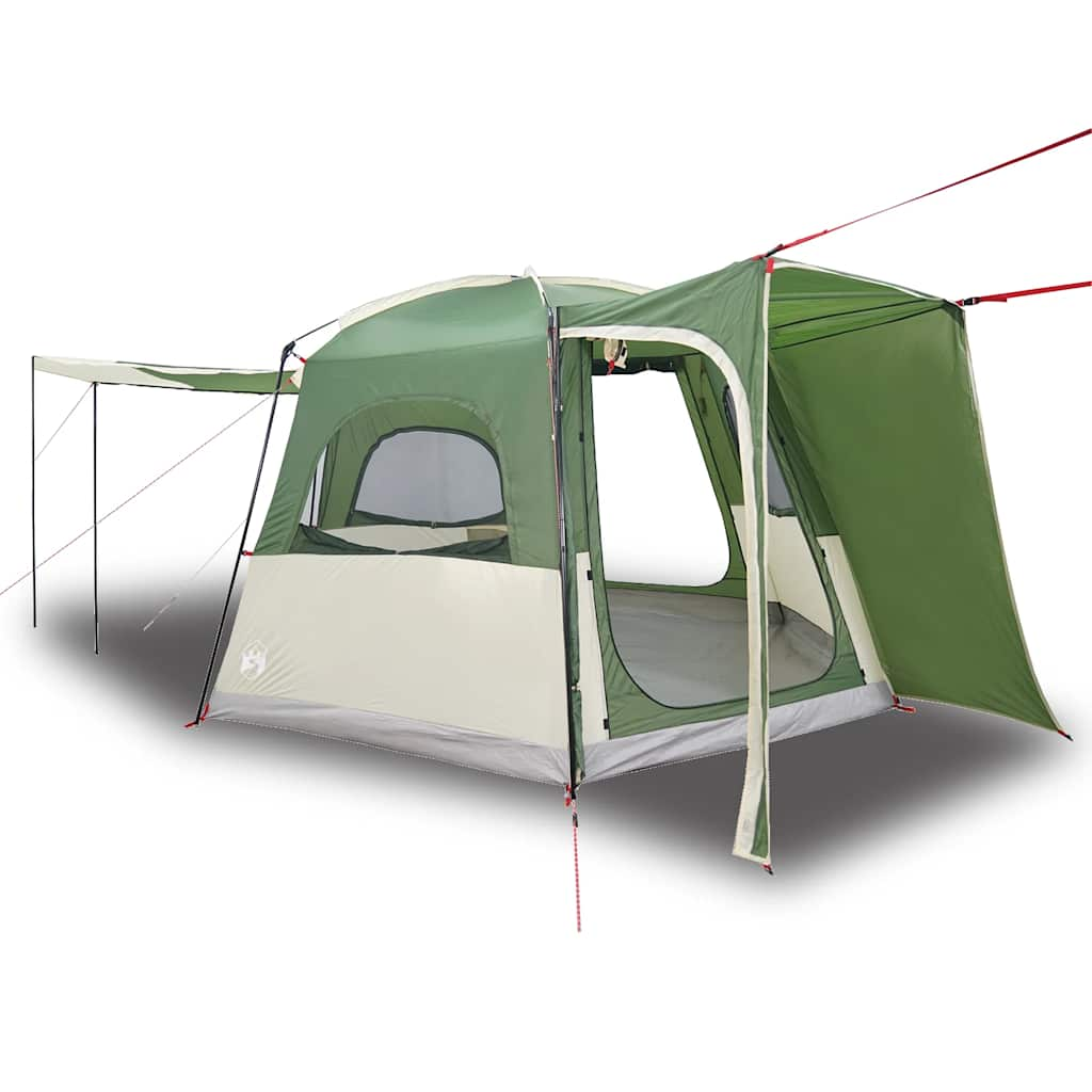 Vidaxl Autotent 4-personas Green impermeable