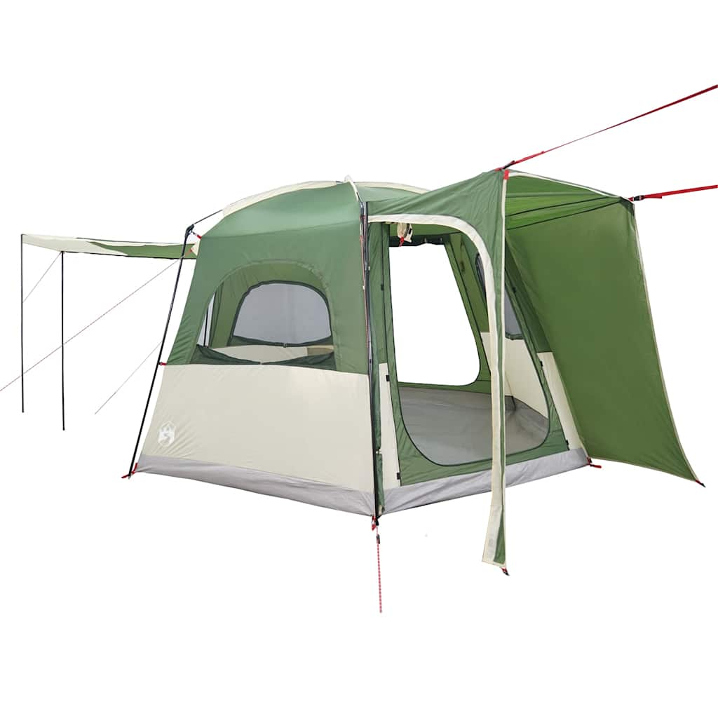 Vidaxl Autotent 4-personas Green impermeable