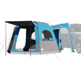 Vidaxl Autotent 4-Personen wasserdicht blau