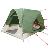 Vidaxl Autotent 4 persone impermeabile verde