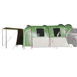 Vidaxl Autotent 4 persone impermeabile verde