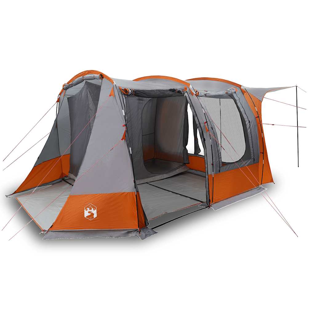 Vidaxl Autotent Waterproof Grey and Orange