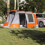 VidaXL Autozelt wasserdicht grau und orange
