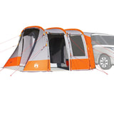 Vidaxl Autotent étanche gris et orange