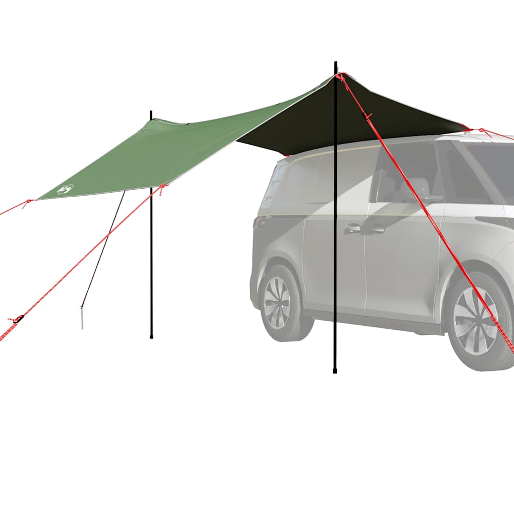 Vidaxl Autotent Vodoodporna zelena