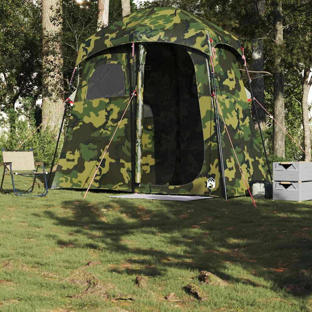 Vidaxl shower tent 2-person waterproof camouflage