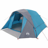 VidaXL Zelt 4-Personen wasserdicht blau